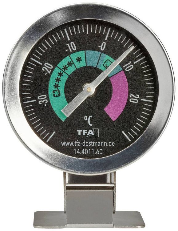 Produktbild: TFA Dostmann 14.4011.60 K&uuml;hl-/Gefrierschrank-Thermometer