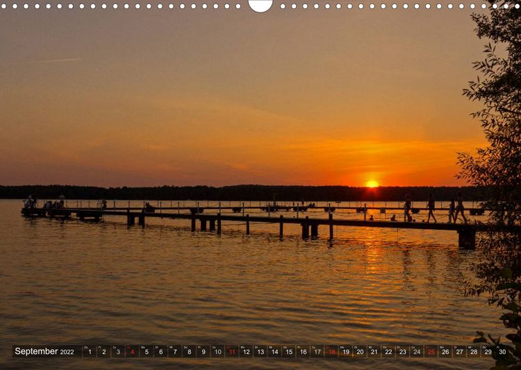 Produktbild: Romantische Sonnenunterg&auml;nge (Wandkalender 2022 DIN A3 quer)