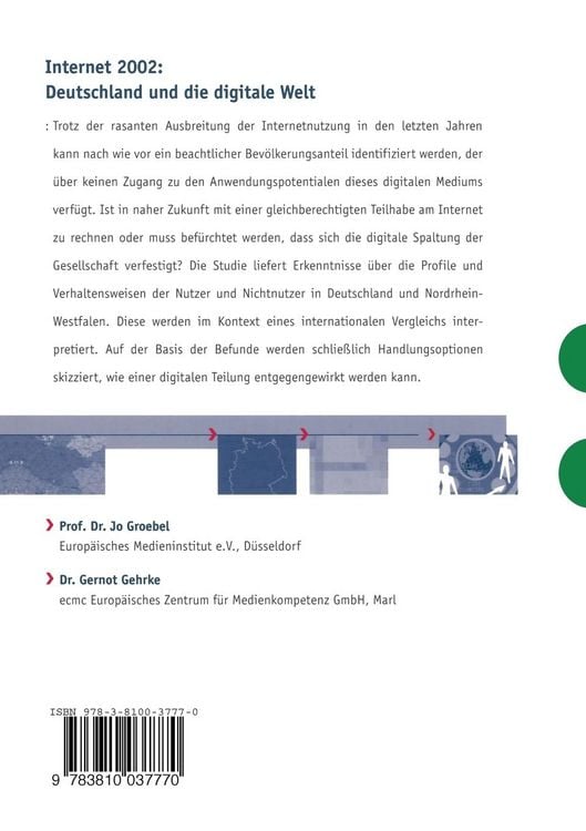 Produktbild: Internet 2002: Deutschland und die digitale Welt