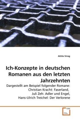 Produktbild: Virag, A: Ich-Konzepte in deutschen Romanen aus den letzten