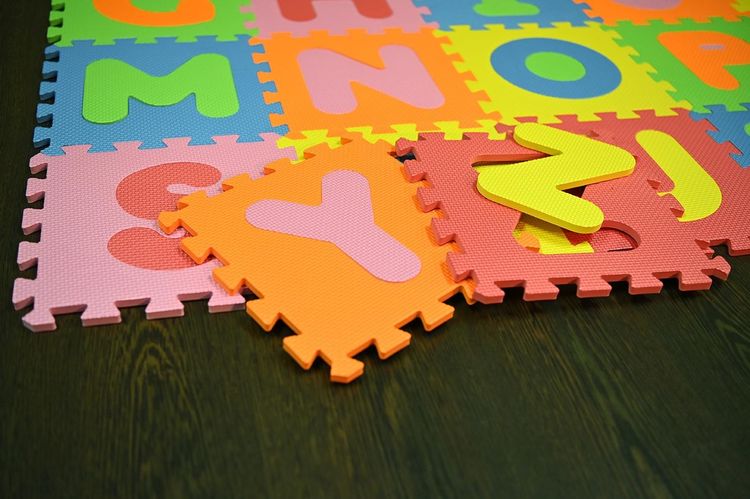 Alphabet puzzle mat online