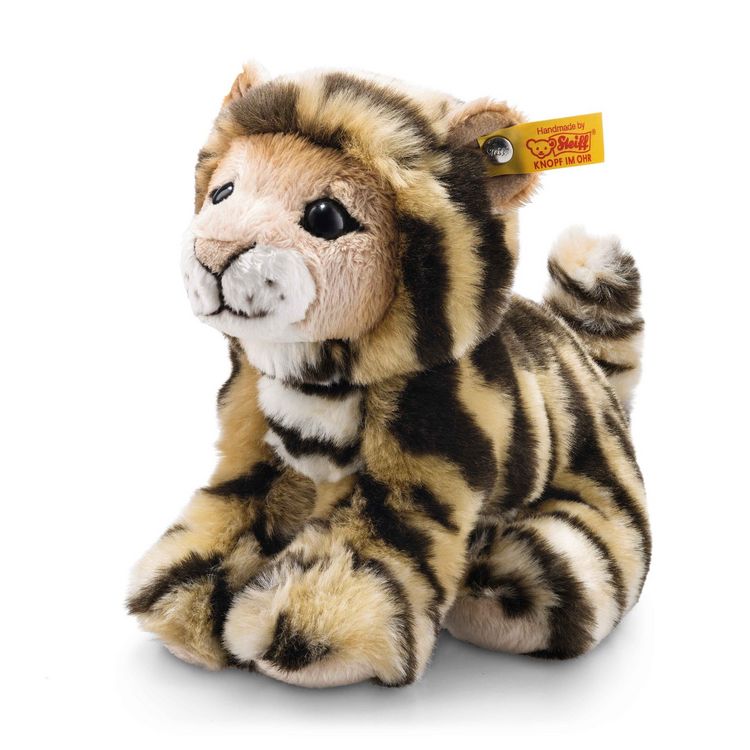 Produktbild: Steiff 084102 - Billy Tiger, sitzend, Pl&uuml;sch, 20 cm