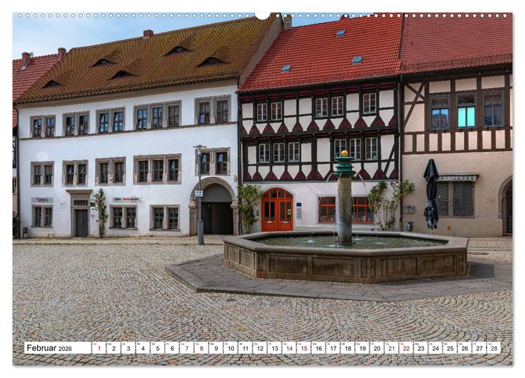 Produktbild: Rosenstadt Sangerhausen (hochwertiger Premium Wandkalender 2026 DIN A2 quer), Kunstdruck in Hochglanz