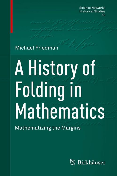 Produktbild: A History of Folding in Mathematics