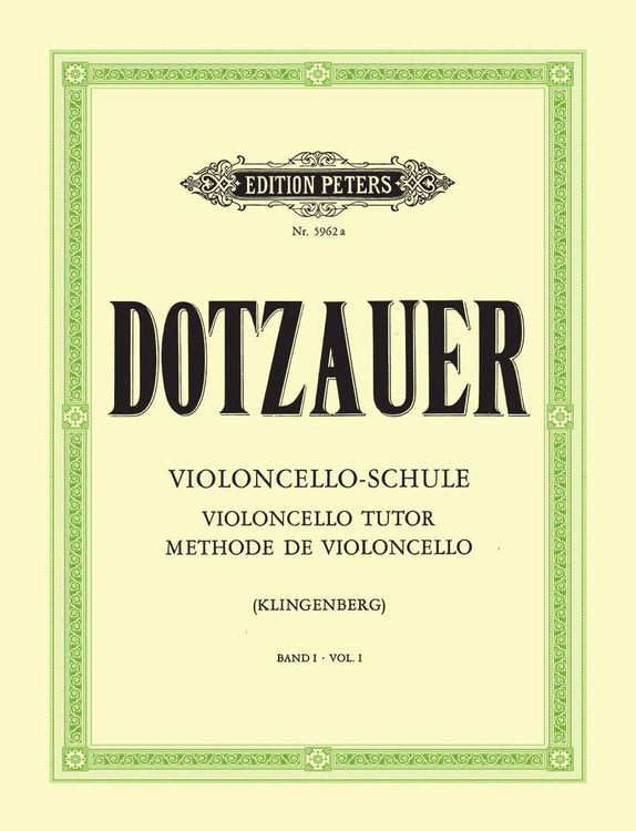 Produktbild: Violoncello-Schule - Band 1
