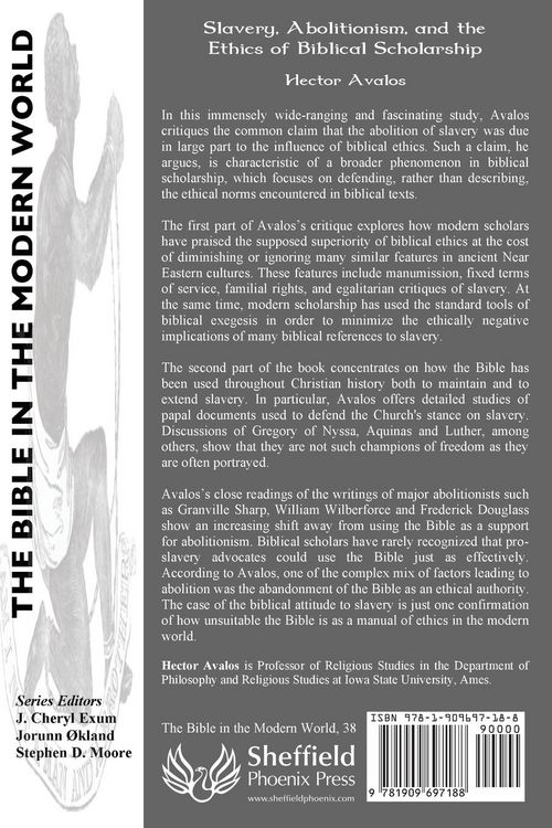 Produktbild: Slavery, Abolitionism, and the Ethics of Biblical Scholarship