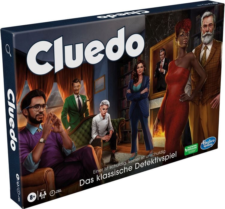 Produktbild: Hasbro F6420100 - Cluedo, Detektivspiel, Neuauflage, Krimi & R&auml;tsel Spiel