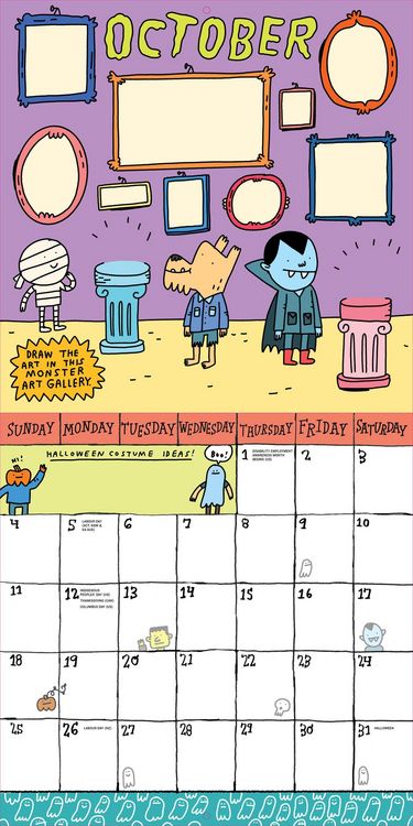 Produktbild: Kid's Awesome Activity Wall Calendar 2026