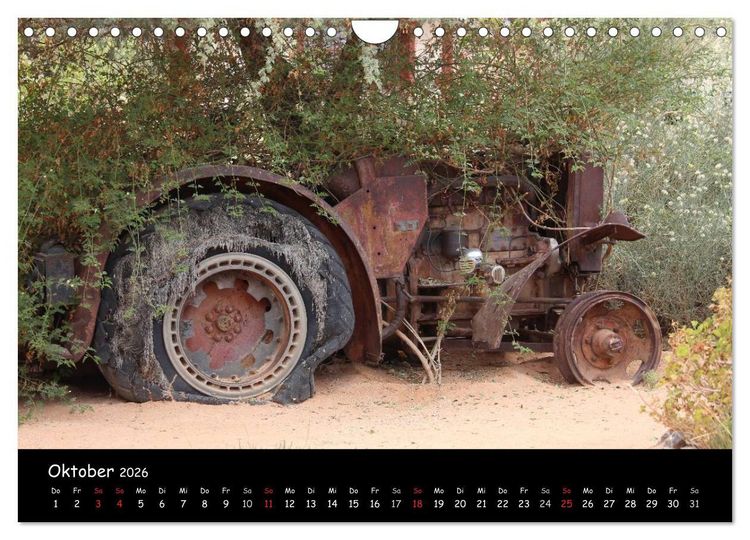 Produktbild: Faszination Namibia - Oldtimer mal anders (Wandkalender 2026 DIN A4 quer), CALVENDO Monatskalender