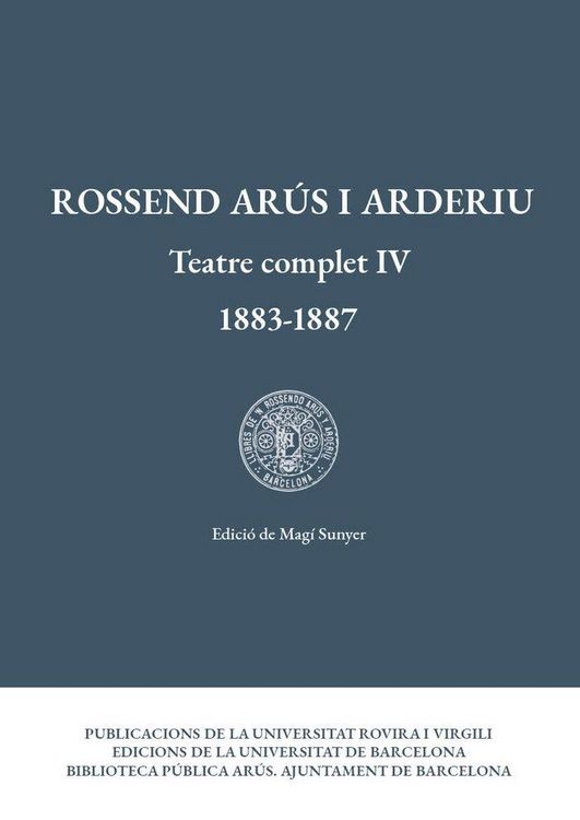 Produktbild: Teatre complet IV, 1883-1887