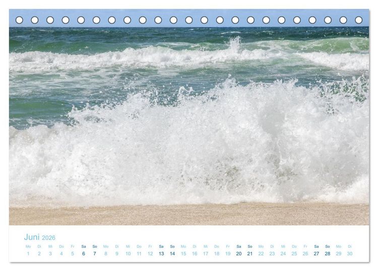Produktbild: Mehr Nordsee (Tischkalender 2026 DIN A5 quer), CALVENDO Monatskalender