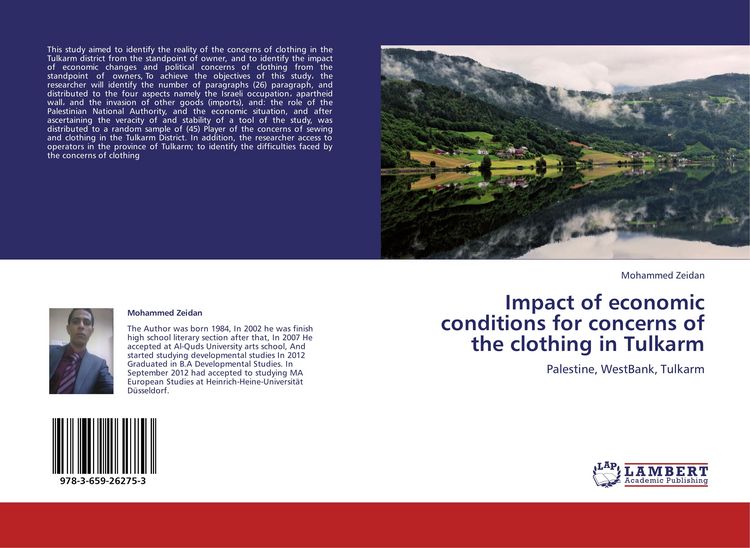 Produktbild: Impact of economic conditions for concerns of the clothing in Tulkarm
