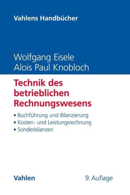 Produktbild: Technik des betrieblichen Rechnungswesens