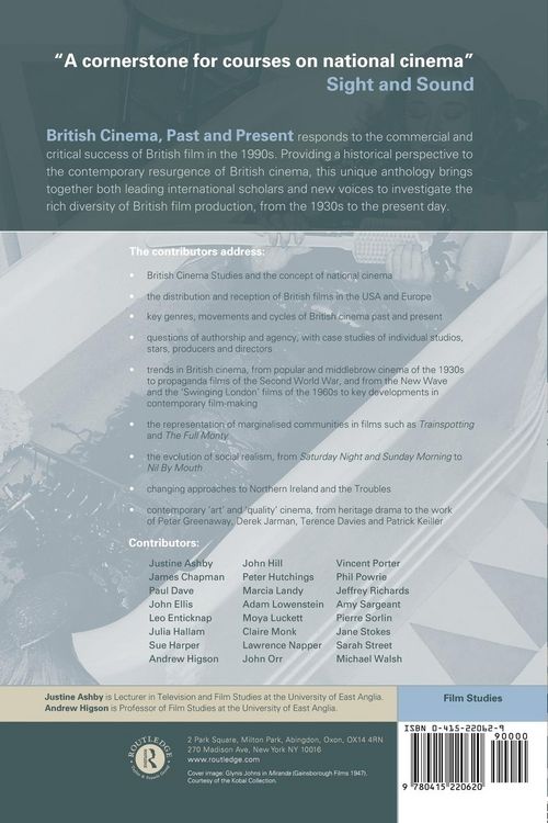 Produktbild: British Cinema, Past and Present
