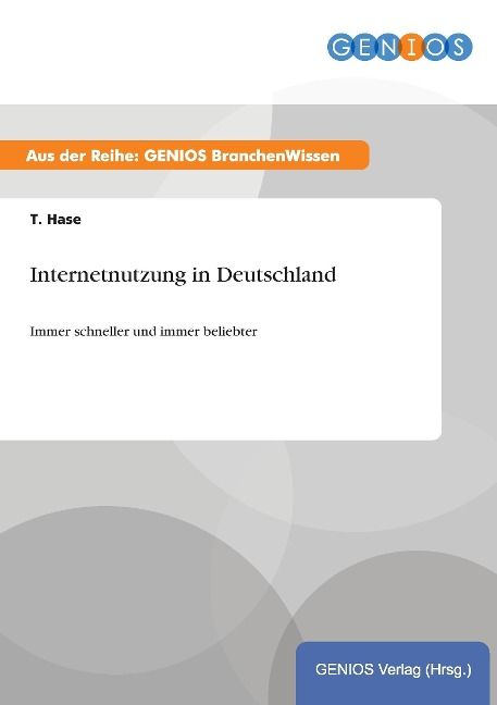 Produktbild: Internetnutzung in Deutschland