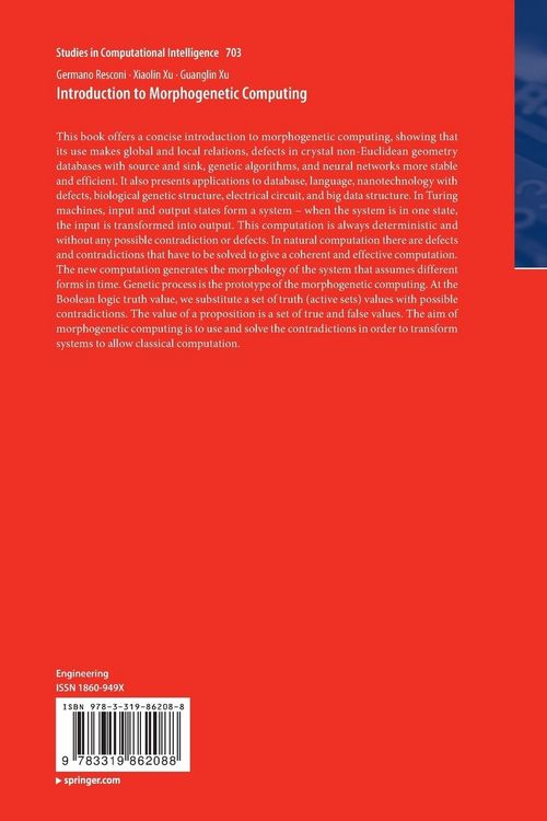 Produktbild: Introduction to Morphogenetic Computing
