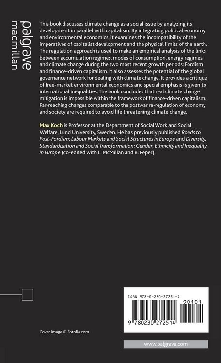 Produktbild: Capitalism and Climate Change