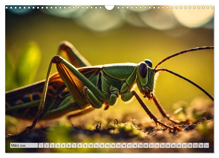 Produktbild: Filigrane Insekten (Wandkalender 2026 DIN A3 quer), CALVENDO Monatskalender