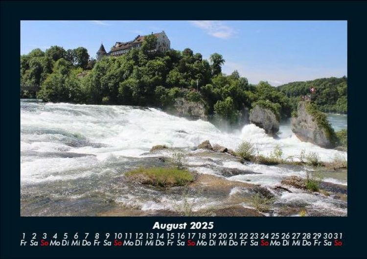 Produktbild: Wasserf&auml;lle 2025 Fotokalender DIN A5