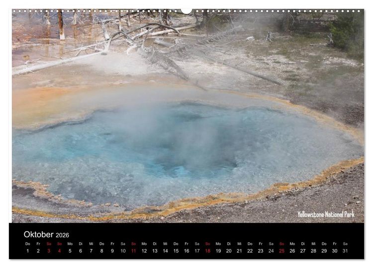 Produktbild: United States National Parks (hochwertiger Premium Wandkalender 2026 DIN A2 quer), Kunstdruck in Hochglanz