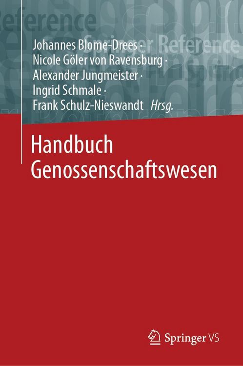 Produktbild: Handbuch Genossenschaftswesen