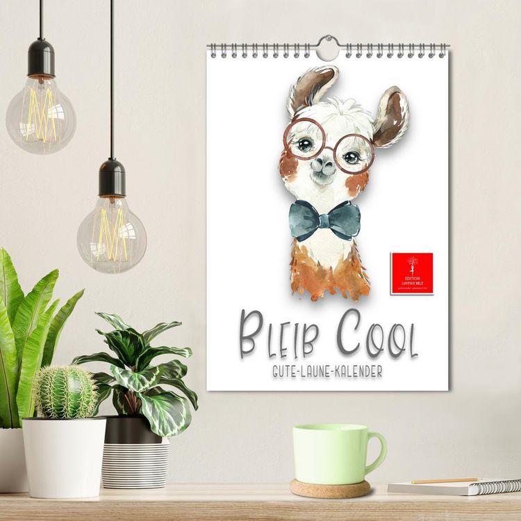 Produktbild: Bleib cool - Gute-Laune-Kalender (Wandkalender 2026 DIN A4 hoch), CALVENDO Monatskalender