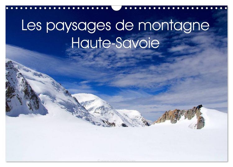 Produktbild: Les paysages de montagne Haute-Savoie (Calendrier mural 2026 DIN A3 vertical), CALVENDO calendrier mensuel