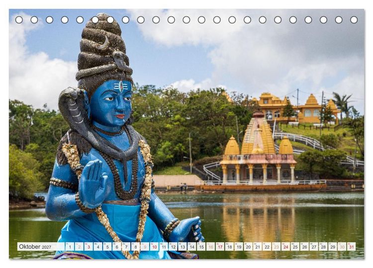 Produktbild: Trauminseln der Welt - Mauritius (Tischkalender 2027 DIN A5 quer), CALVENDO Monatskalender