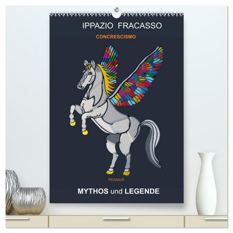 Produktbild: MYTHOS und LEGENDE (hochwertiger Premium Wandkalender 2026 DIN A2 hoch), Kunstdruck in Hochglanz