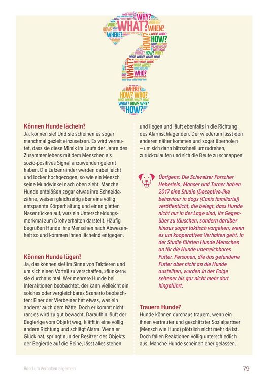 Produktbild: Ein Hund und 1000 Fragen
