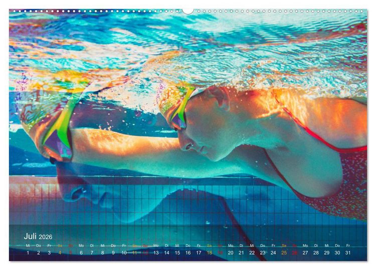 Produktbild: FREUBAD (hochwertiger Premium Wandkalender 2026 DIN A2 quer), Kunstdruck in Hochglanz