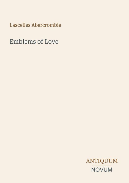 Produktbild: Emblems of Love