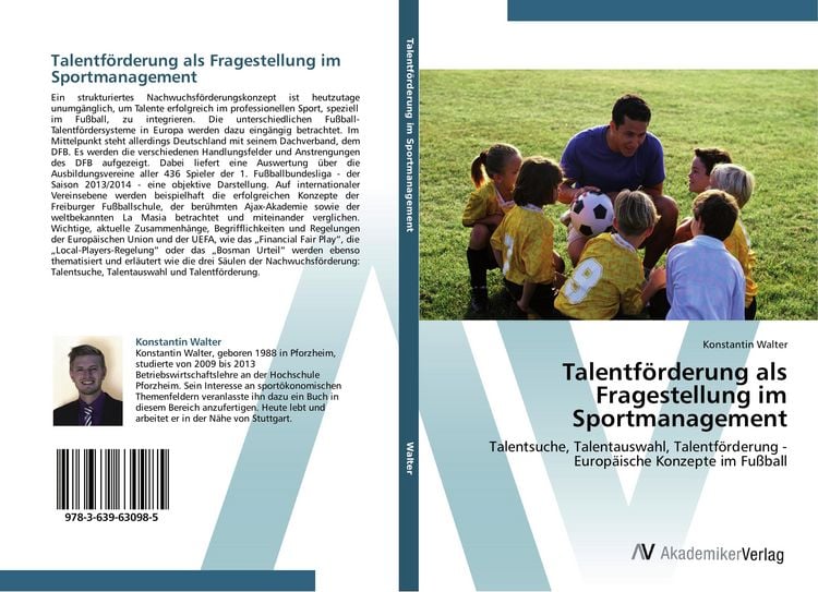 Produktbild: Talentf&ouml;rderung als Fragestellung im Sportmanagement