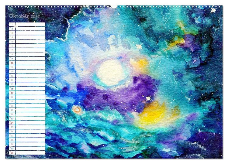 Produktbild: Faszination Malerei - Planer (hochwertiger Premium Wandkalender 2027 DIN A2 quer), Kunstdruck in Hochglanz