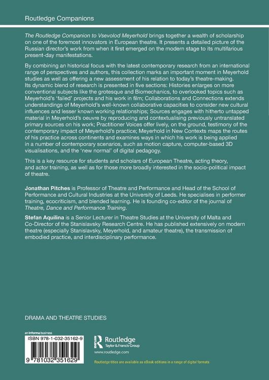 Produktbild: The Routledge Companion to Vsevolod Meyerhold