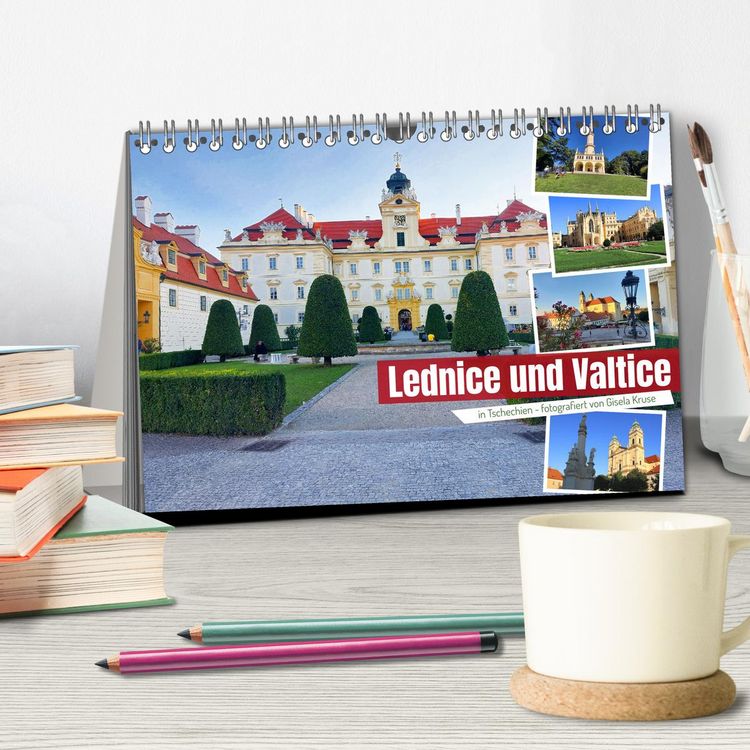 Produktbild: Lednice und Valtice in Tschechien (Tischkalender 2026 DIN A5 quer), CALVENDO Monatskalender