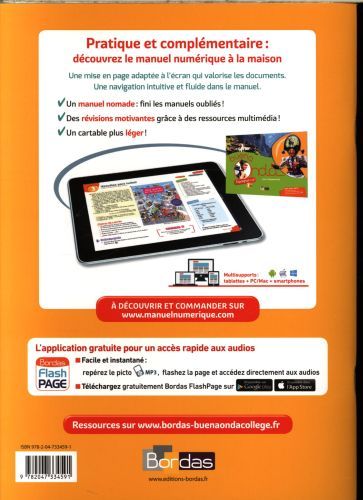 Produktbild: Buena onda, espagnol LV2, 3e A1-A2, cycle 4 : cahier d'activit&eacute;s