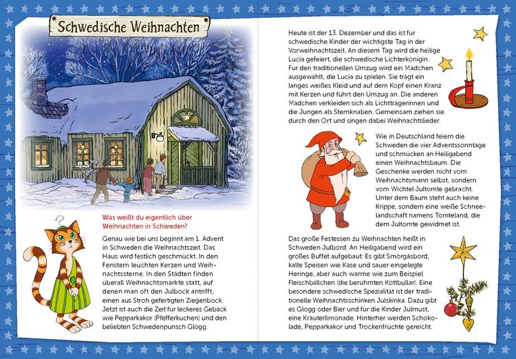 Pettersson und Findus – Mein Adventskalenderbuch