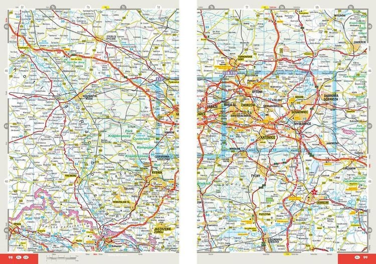 Produktbild: MARCO POLO Reiseatlas Polen 1:300.000