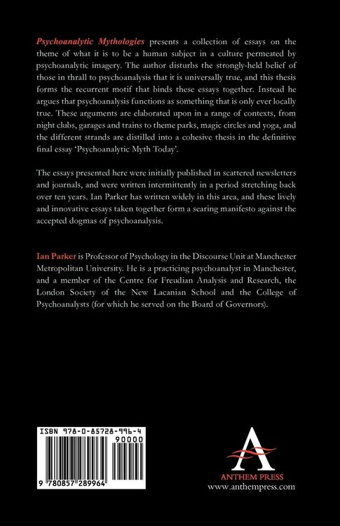 Produktbild: Psychoanalytic Mythologies