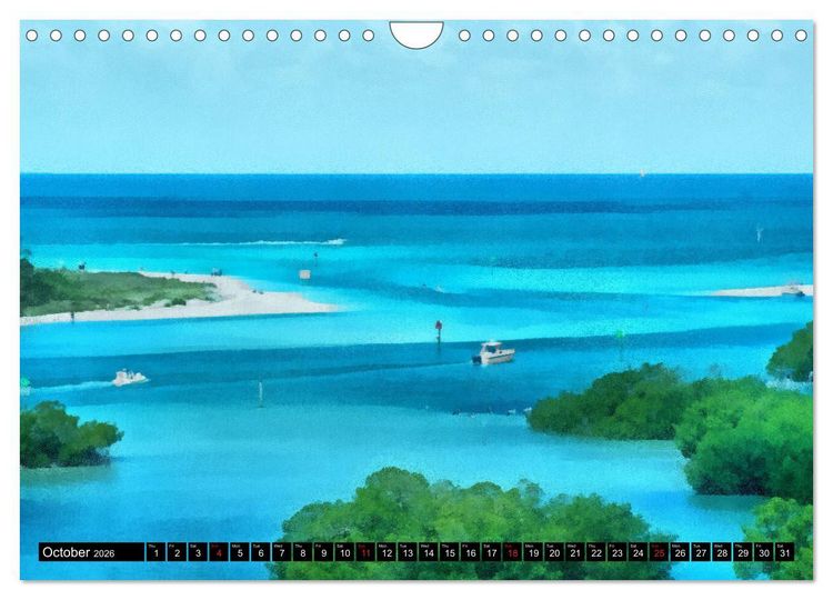 Produktbild: Beautiful Beaches Of Naples (Wall Calendar 2026 DIN A4 landscape), CALVENDO 12 Month Wall Calendar