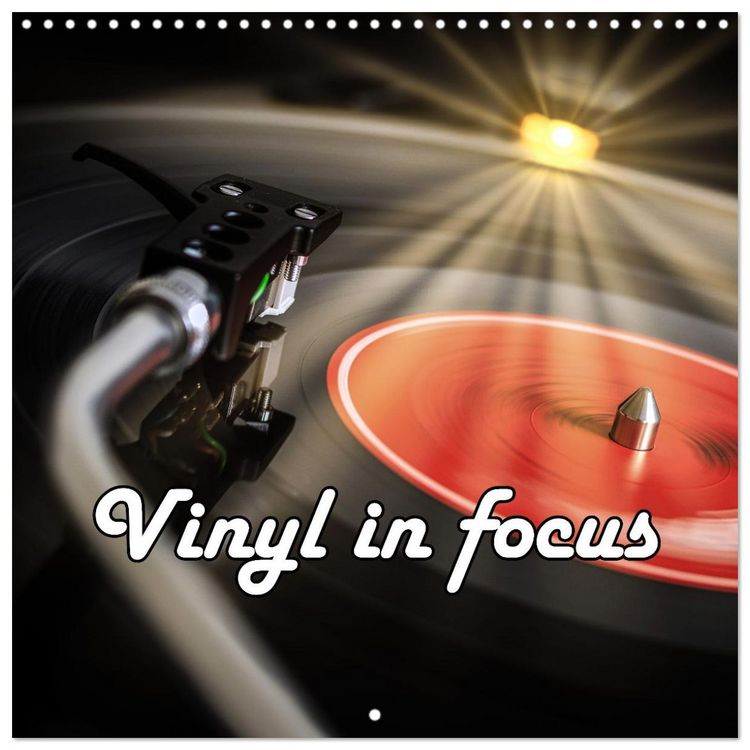 Produktbild: Vinyl in focus (Wall Calendar 2027 12 &times; 12 Inch) CALVENDO 12 Month Wall Calendar
