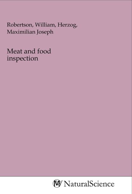 Produktbild: Meat and food inspection
