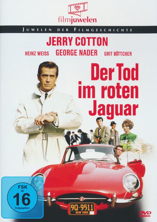 Produktbild: Jerry Cotton - Tod im roten Jaguar - filmjuwelen