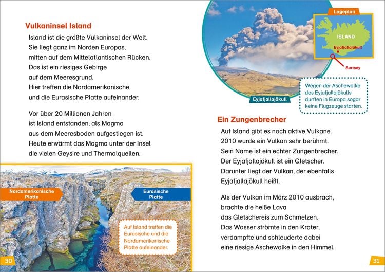 Produktbild: WAS IST WAS Erstes Lesen Band 3. Vulkane