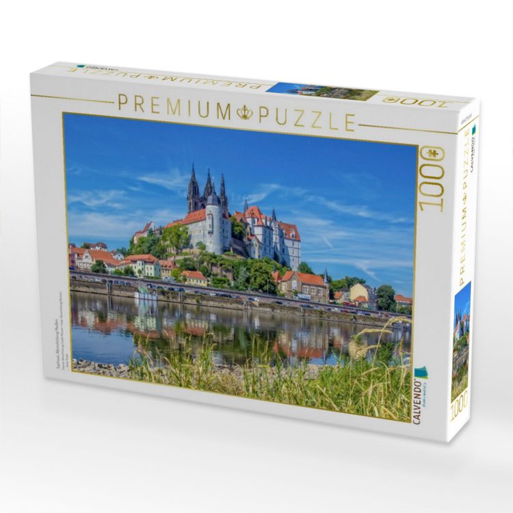 Produktbild: CALVENDO Puzzle Sachsen, Albrechtsburg Mei&szlig;en | 1000 Teile Lege-Gr&ouml;&szlig;e 64x48cm Foto-Puzzle f&uuml;r gl&uuml;ckliche Stunden