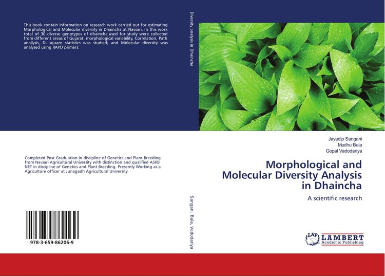 Produktbild: Morphological and Molecular Diversity Analysis in Dhaincha