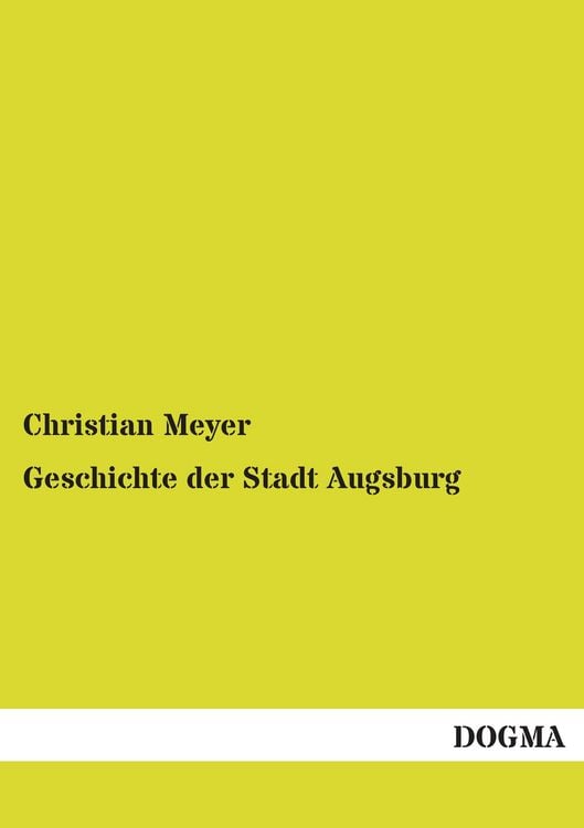 Produktbild: Geschichte der Stadt Augsburg