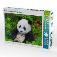 Produktbild: CALVENDO Puzzle Ein Motiv aus dem Kalender Der Gro&szlig;e Panda Ein kuscheliger Geselle | 1000 Teile Lege-Gr&ouml;&szlig;e 64x48cm Foto-Puzzle f&uuml;r gl&uuml;ckliche Stunden