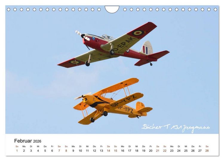 Produktbild: Faszination Kunst- und Segelflug (Wandkalender 2026 DIN A4 quer), CALVENDO Monatskalender